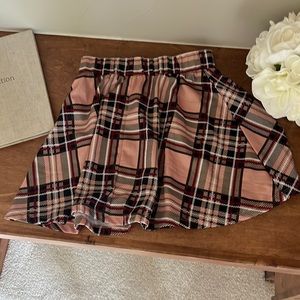 Women’s plaid skirt